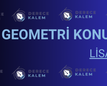 2025 Lisans KPSS Geometri Konuları ve Soru Dağılımı