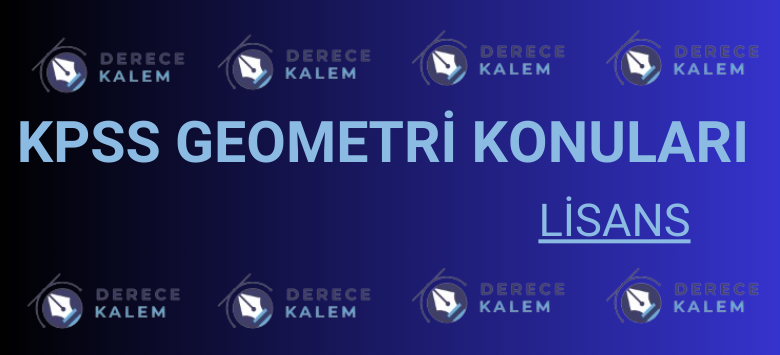KPSS geometri konuları