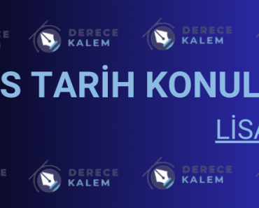 2025 Lisans KPSS Tarih Konuları ve Soru Dağılımı