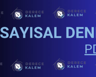 2025 AYT Sayısal Deneme PDF