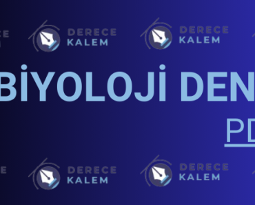 2025 TYT Biyoloji Deneme PDF