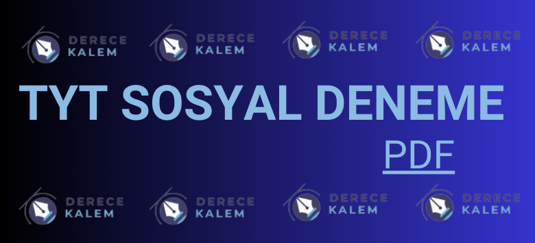 tyt sosyal deneme pdf