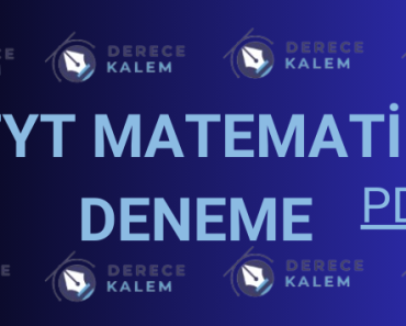 2025 TYT Matematik Deneme PDF