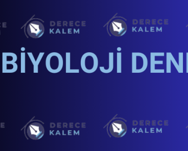 2025 AYT Biyoloji Deneme PDF indir
