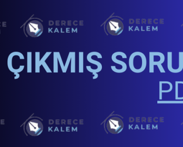 YDT Çıkmış Sorular PDF