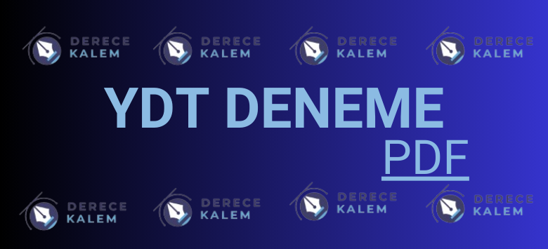 ydt deneme pdf