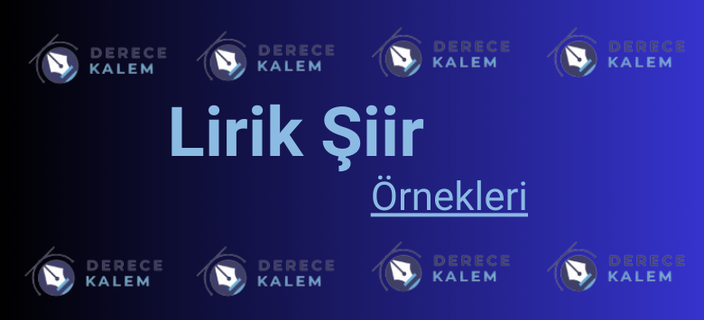lirik şiir örnekleri